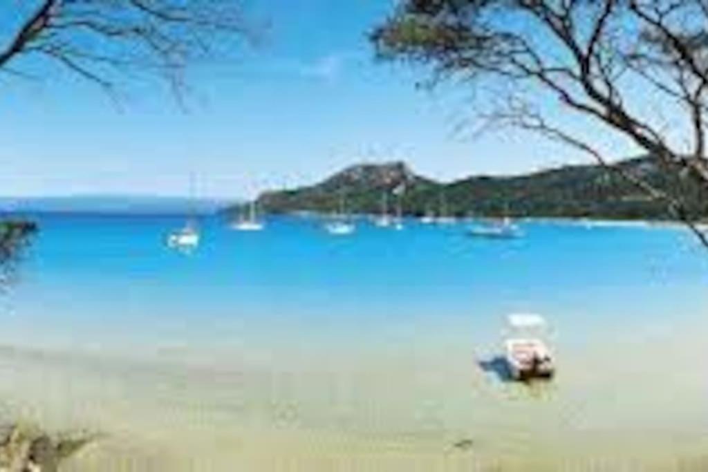 Studio Cabine Climatise 800 M De La Plage Et Des Commerces บอร์มส์-เลส์-มิโมซาส์ ภายนอก รูปภาพ